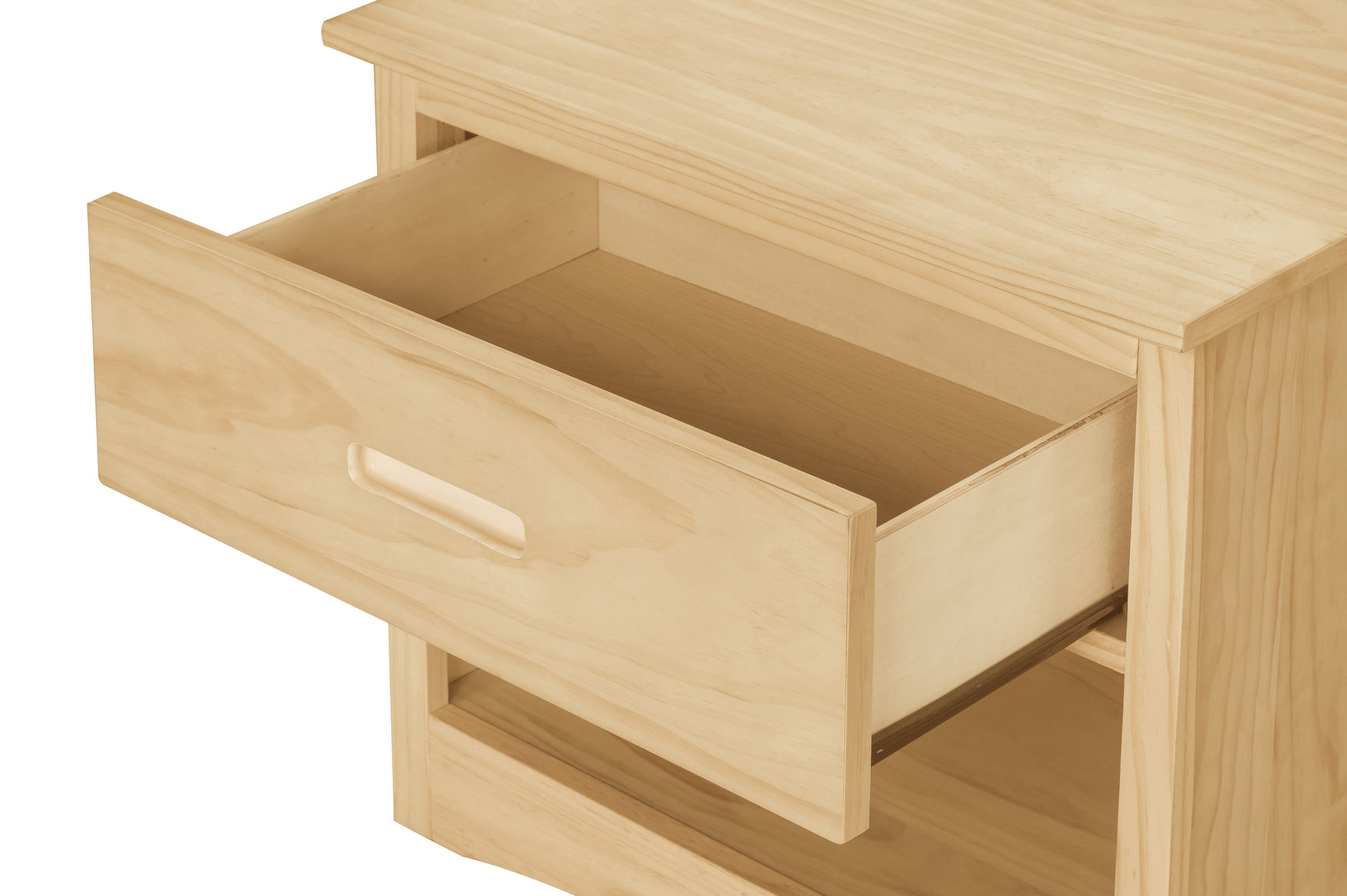 Bartly Pine Nightstand - Ornate Home