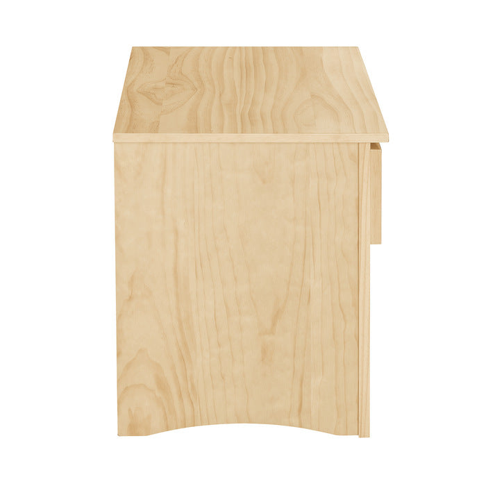 Bartly Pine Nightstand - Ornate Home