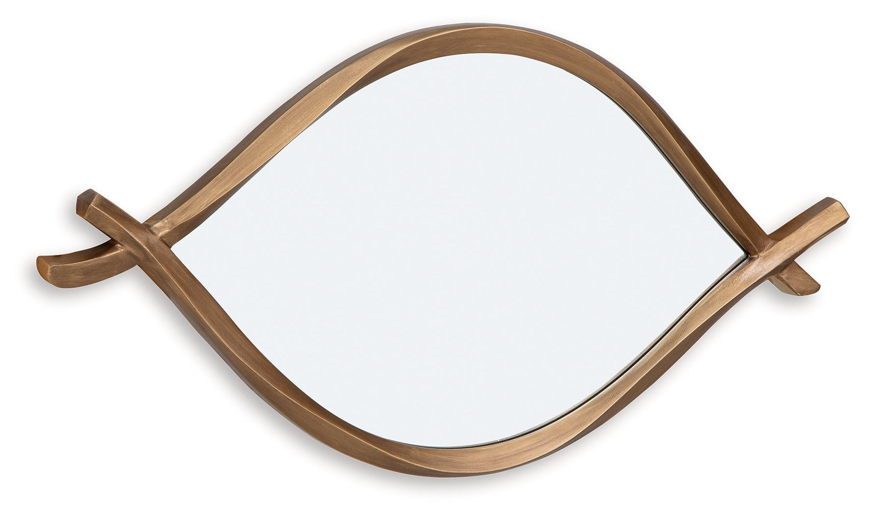 Bartner Antique Gold Finish Accent Mirror - Ornate Home