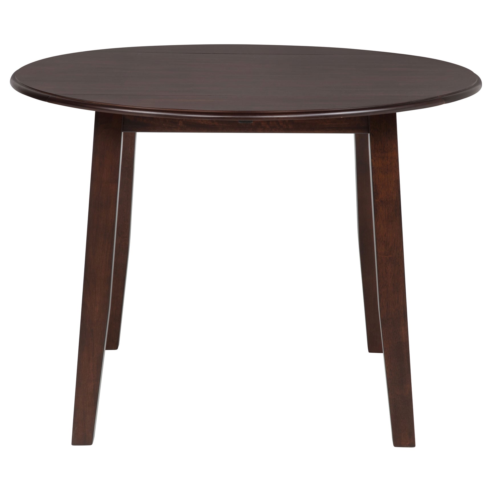 Barton Dark Brown 5-piece Round Wood Dining Table Set - Ornate Home