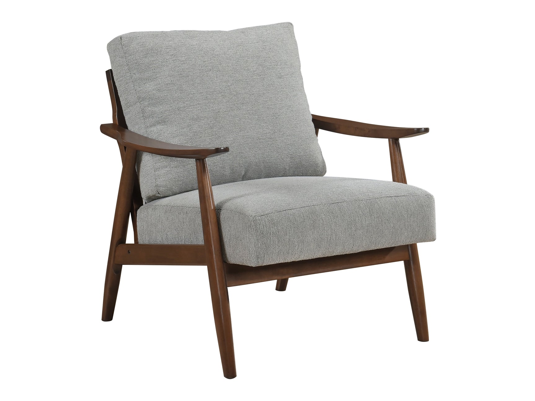 Barton Gray Accent Chair - Ornate Home