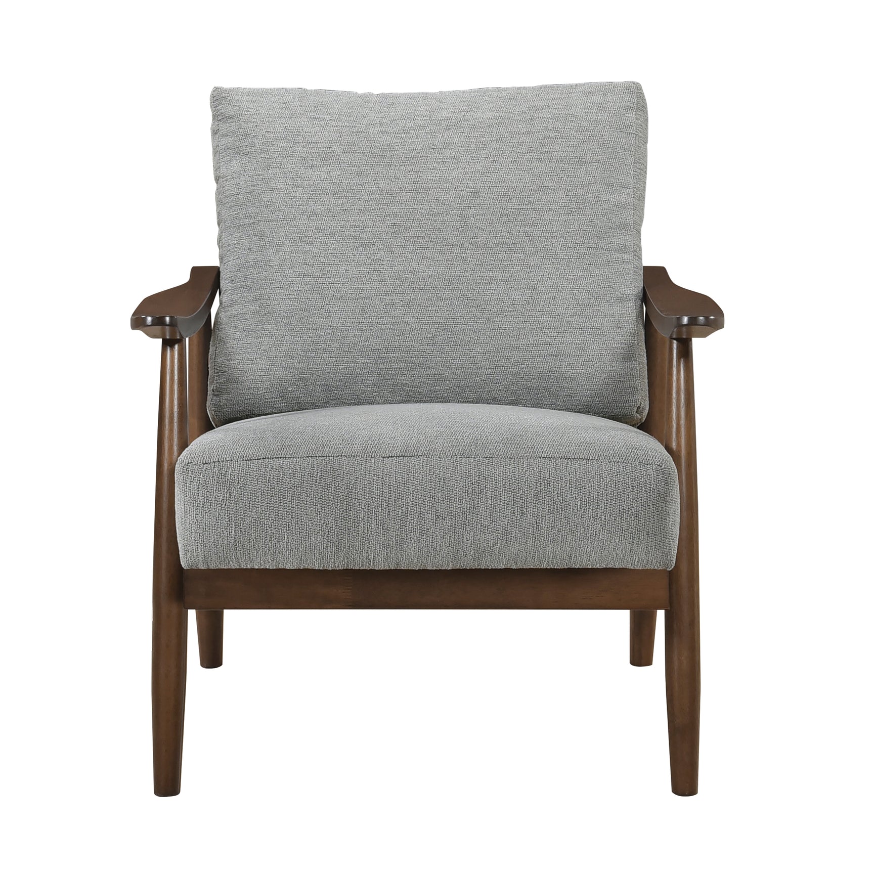 Barton Gray Accent Chair - Ornate Home
