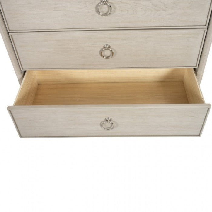 Bashford Natural Oak Chest - Ornate Home