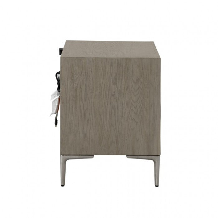 Bashford Natural Oak Nightstand - Ornate Home