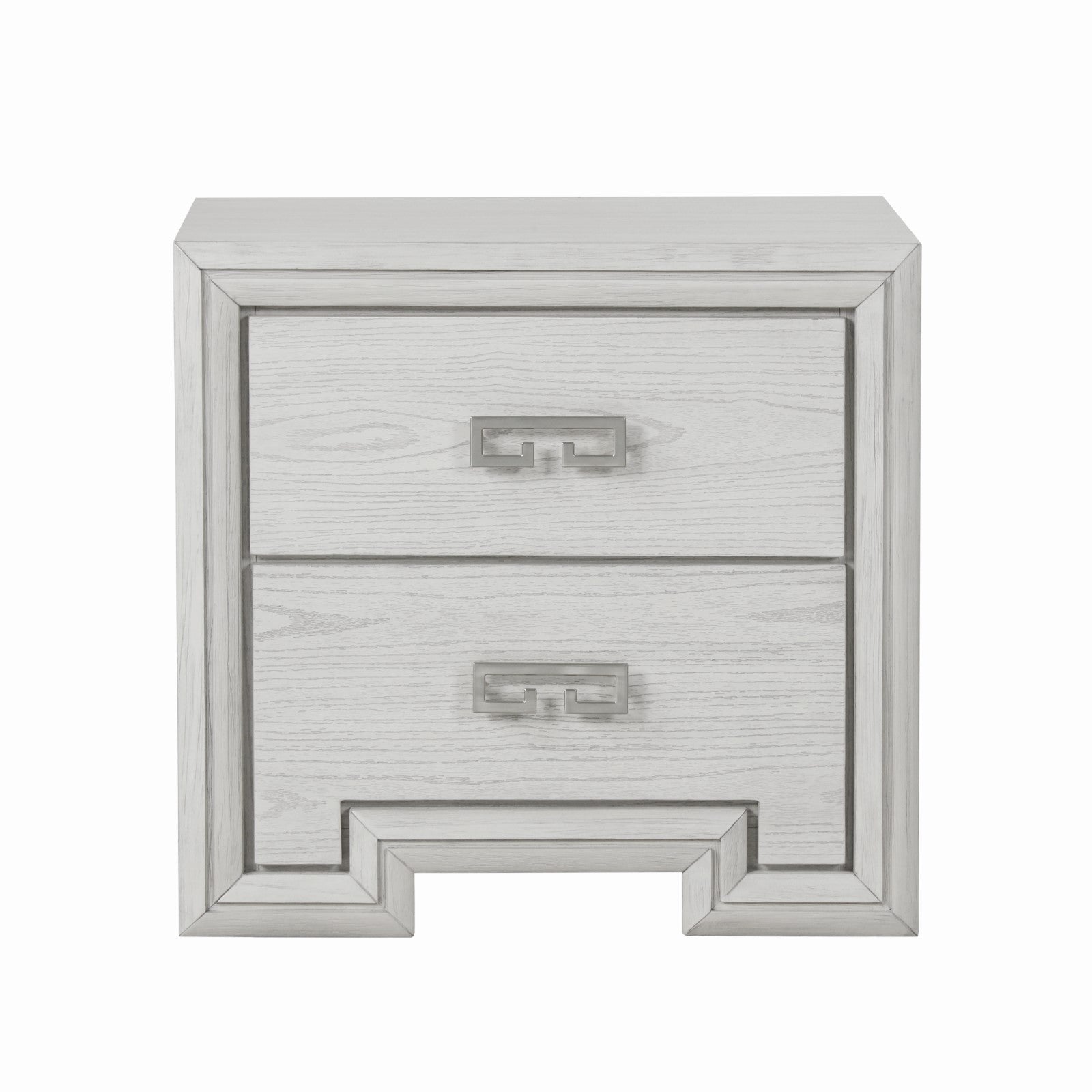 Basilone White Nightstand - Ornate Home