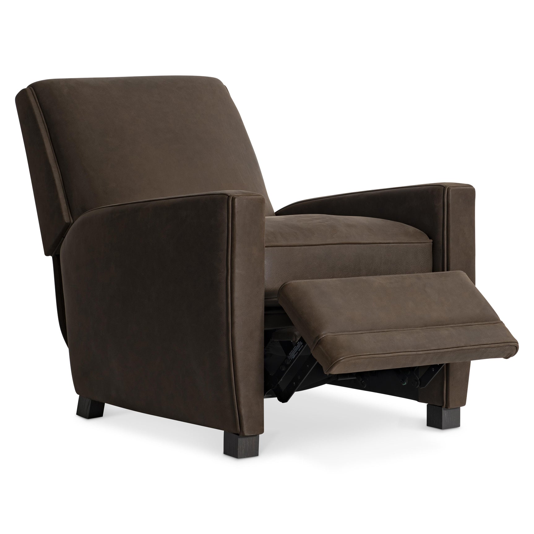 Bastille Brown Leather Recliner - Ornate Home