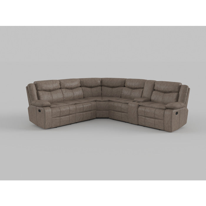 Bastrop Black 3-Piece Sectional - Ornate Home