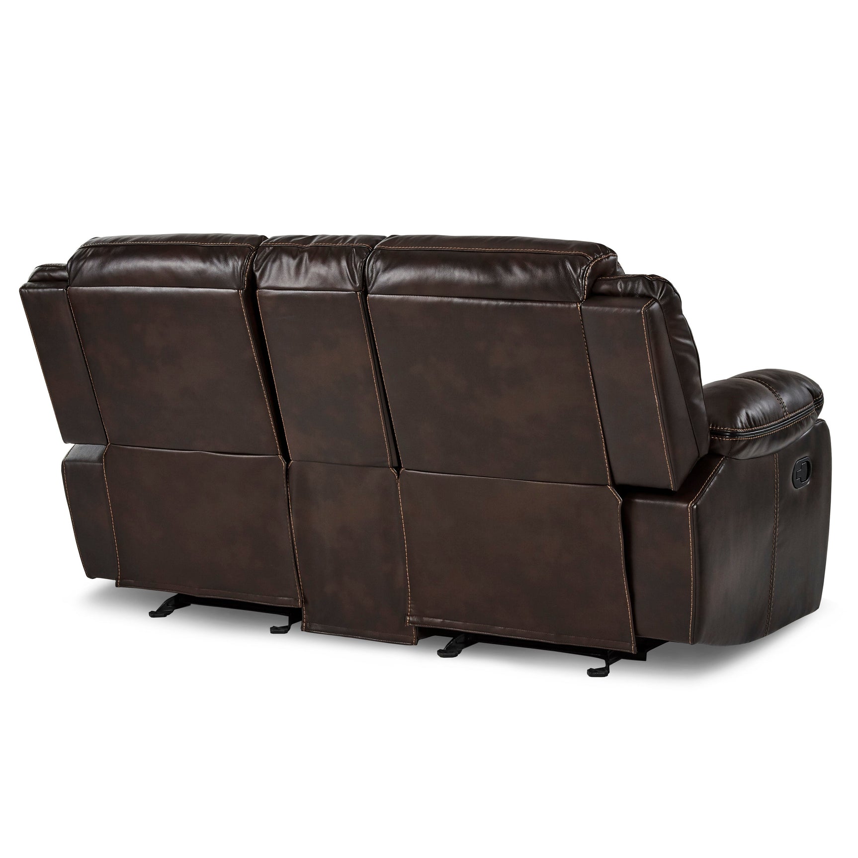 Bastrop Brown Reclining Loveseat - Ornate Home
