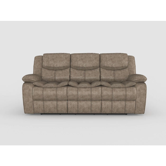 Bastrop Brown Reclining Sofa - Ornate Home