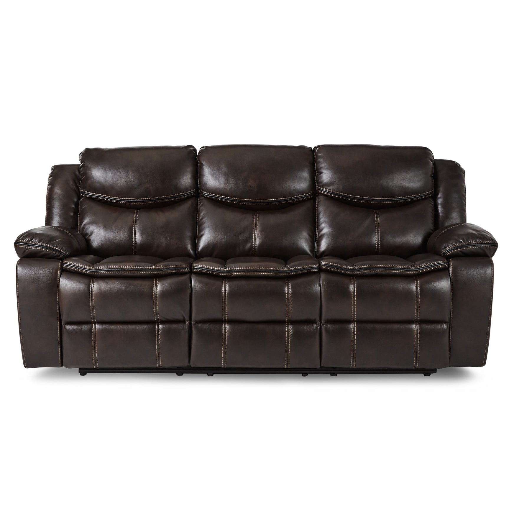 Bastrop Dark Brown Sofa & Loveseat - Ornate Home