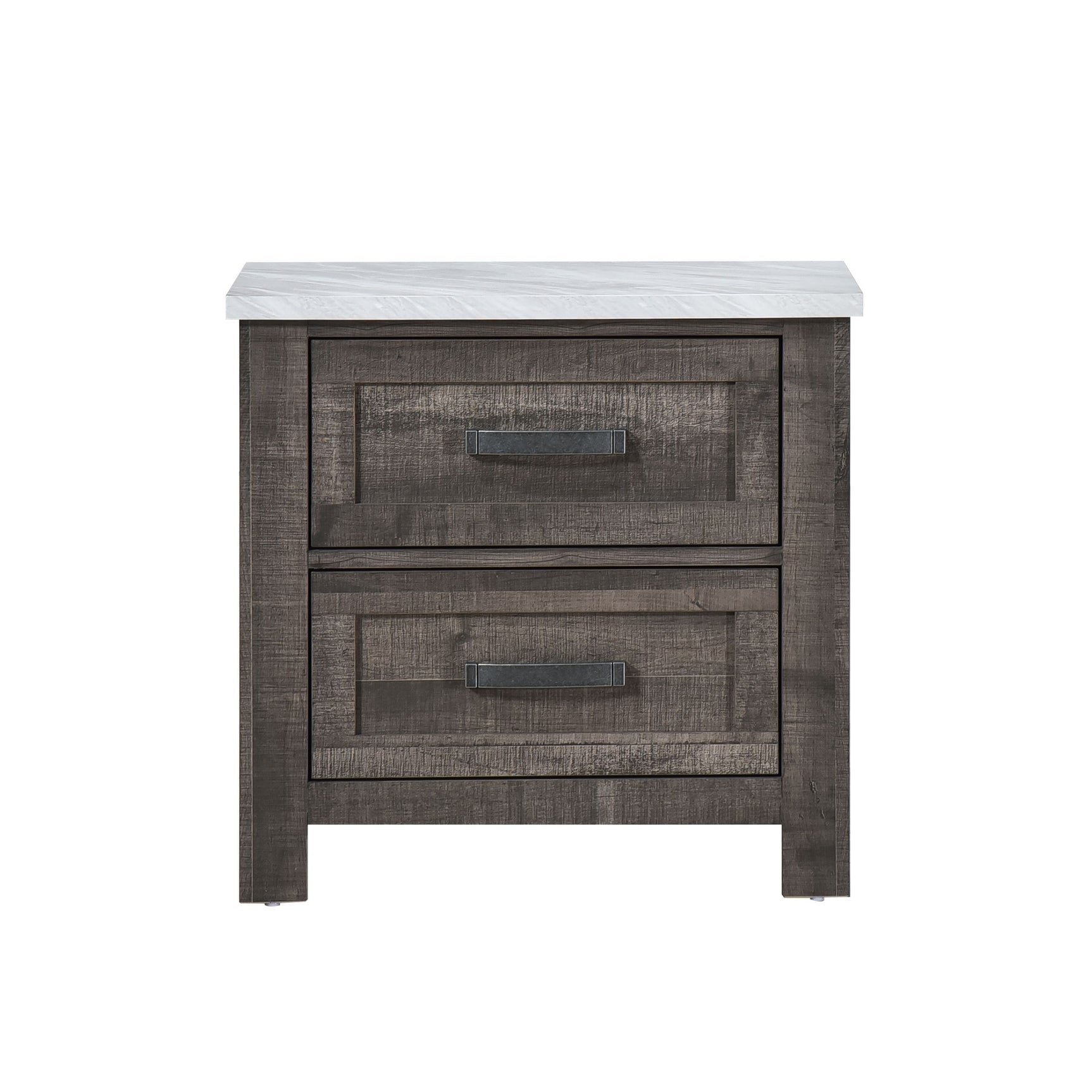 Bath Antique Grey/White Nightstand - Ornate Home