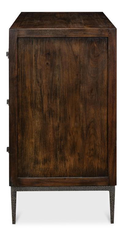 Bauhaus Grey Chest Of Drawers - Ornate Home