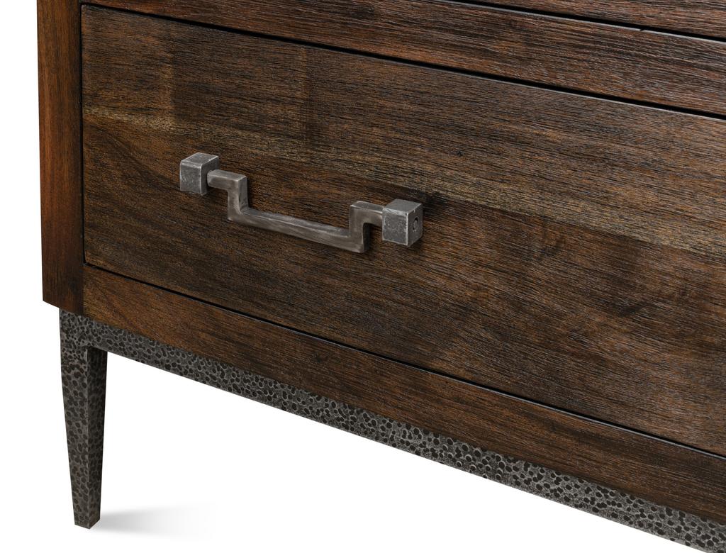 Bauhaus Grey Chest Of Drawers - Ornate Home