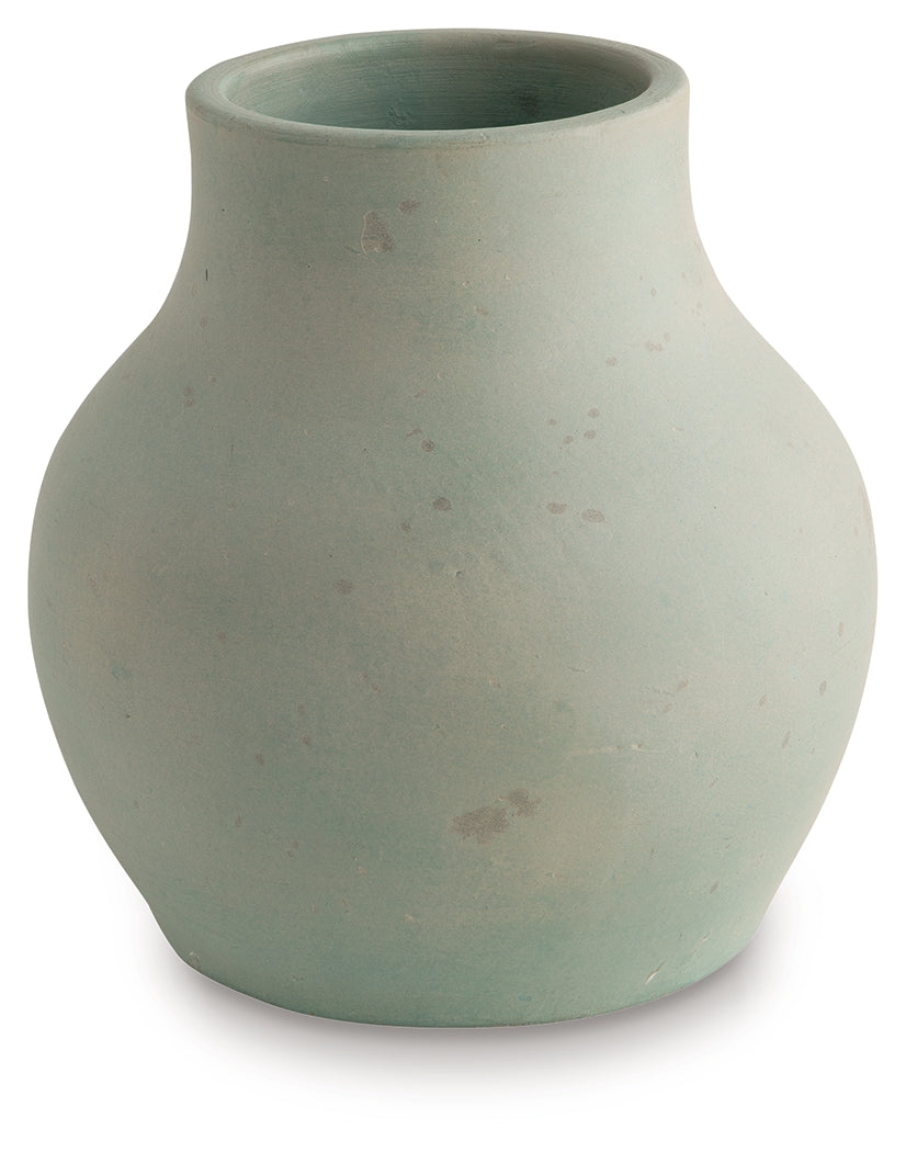 Baychester Antique Green Vase (Online Special Price) - Ornate Home