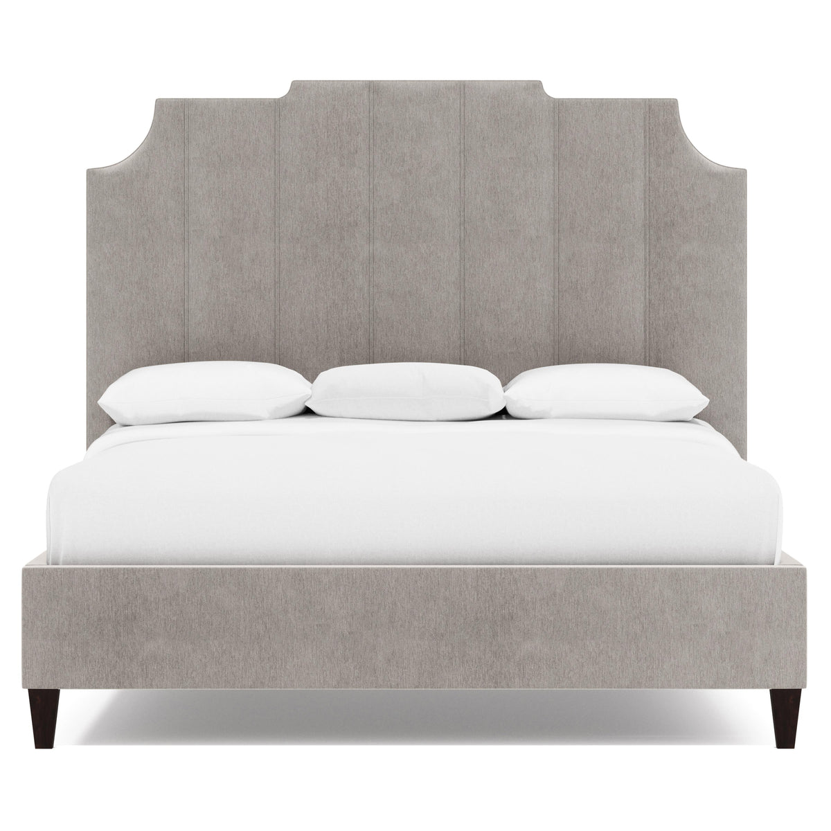 Bayonne Espresso King Panel Bed - Ornate Home