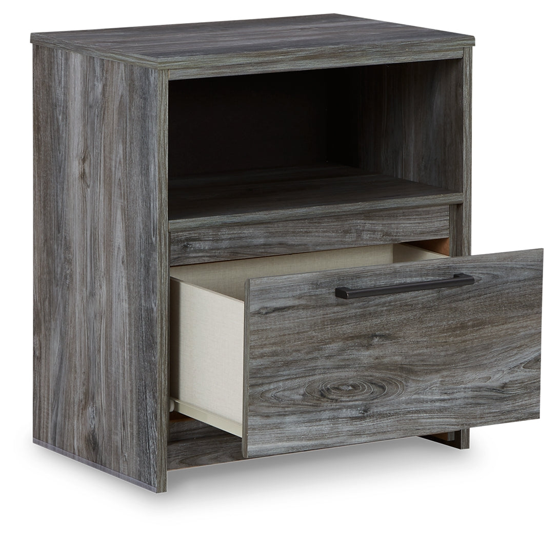 Baystorm Gray Nightstand - Ornate Home
