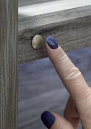 Baystorm Gray Twin Panel Bed - Ornate Home