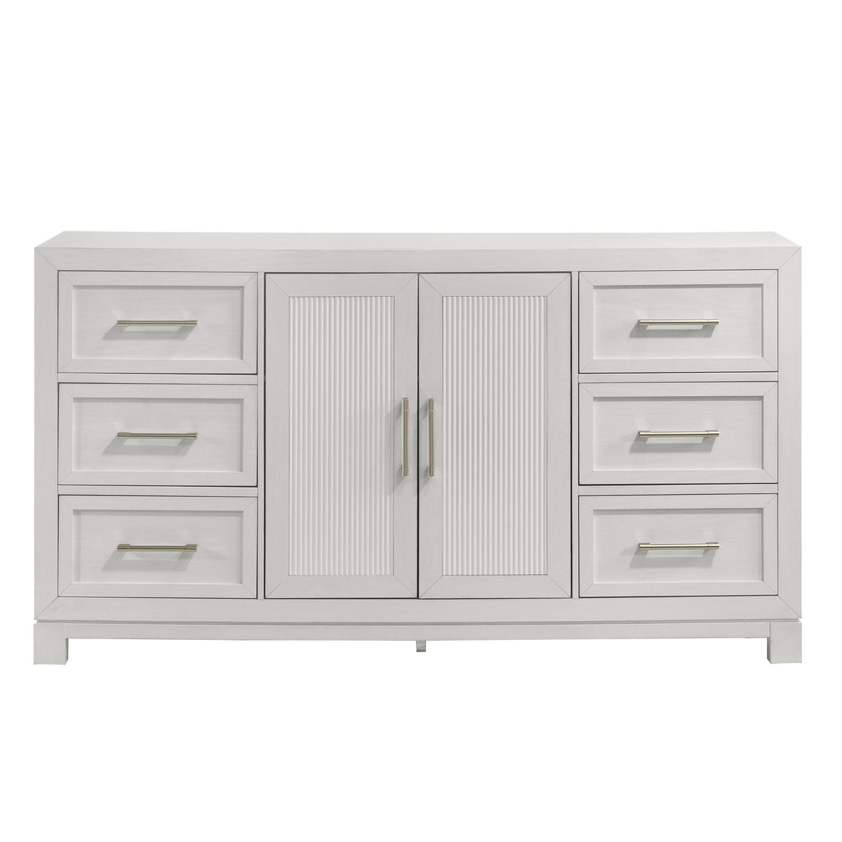 Baystorm White Dresser with Door - Ornate Home