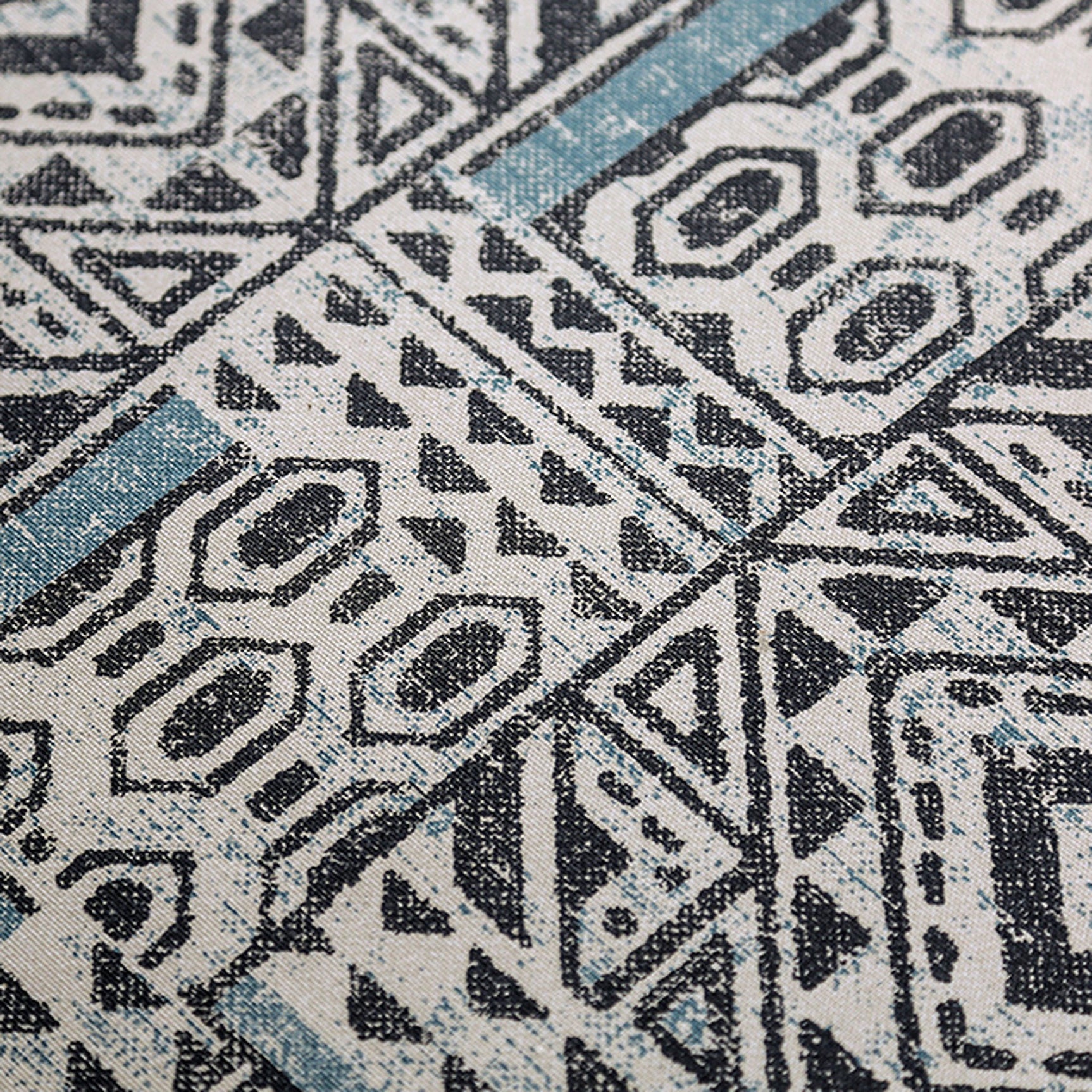 Bayswater Navy Ottoman - Ornate Home