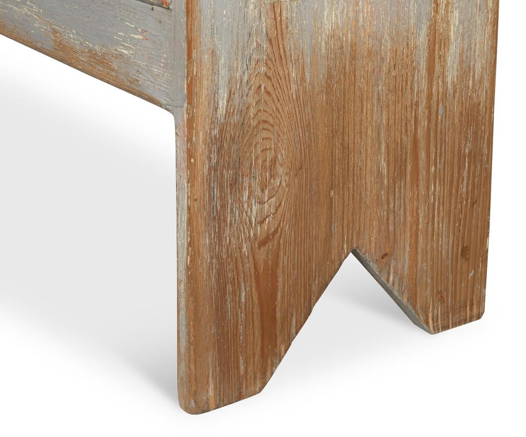 Beach House Grey Bench - Ornate Home