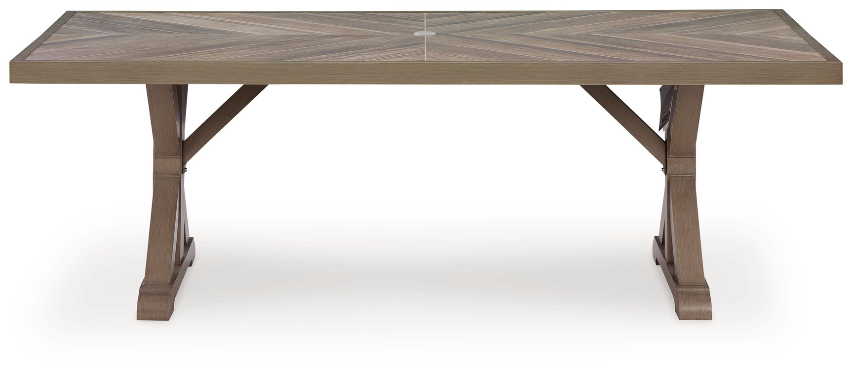 Beachcroft New Beige Outdoor Dining Table - Ornate Home