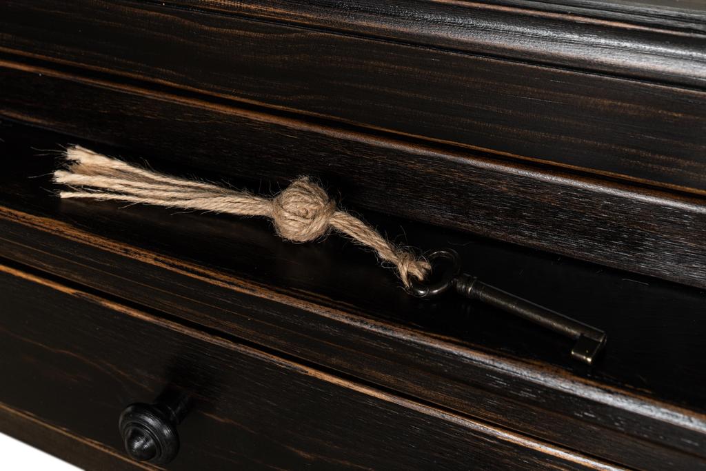 Beacon Hill Ebony Display Case - Ornate Home