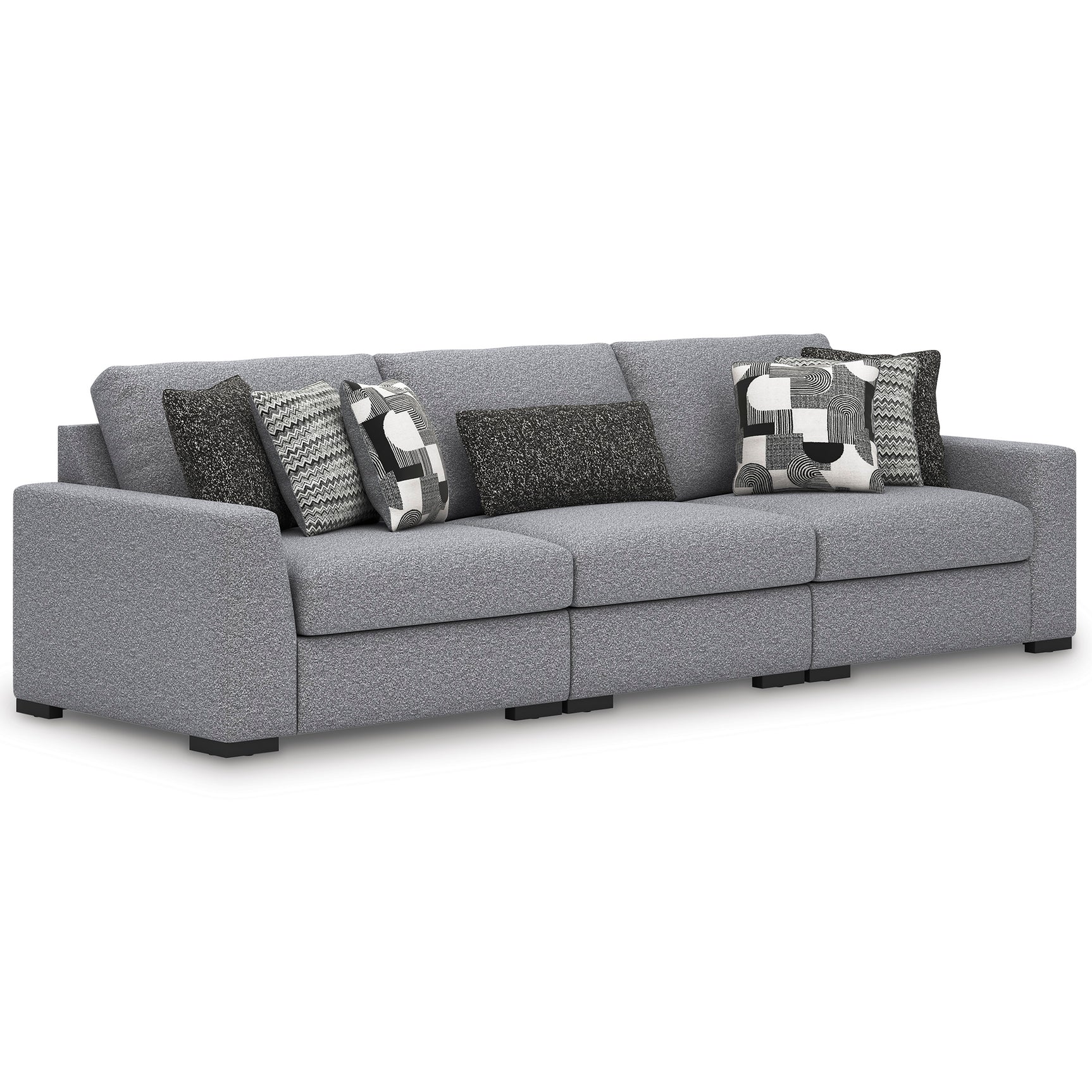 Bealton Salt and Pepper 3-Piece Sectional - Ornate Home