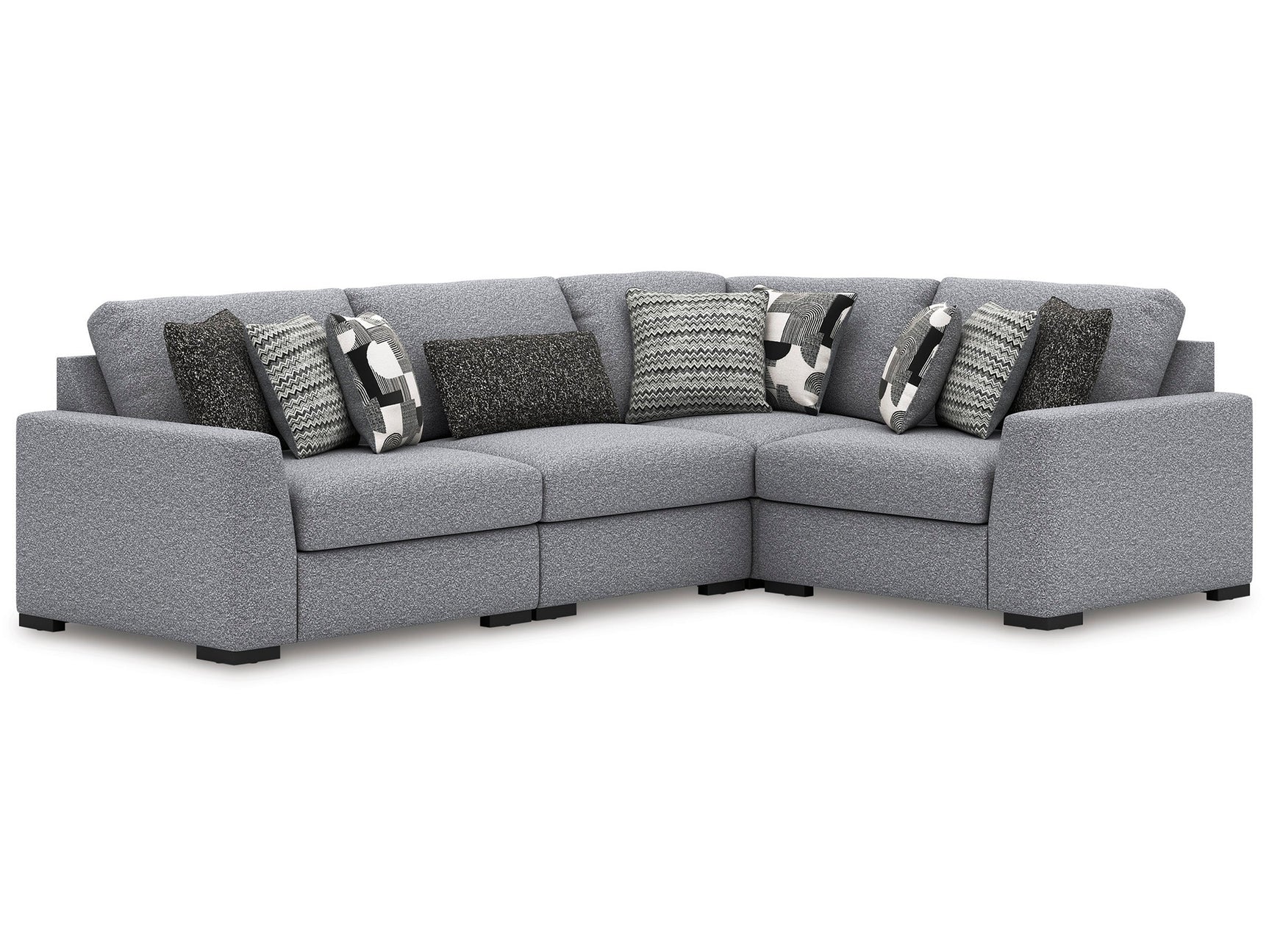 Bealton Salt and Pepper 4-Piece Sectional - Ornate Home
