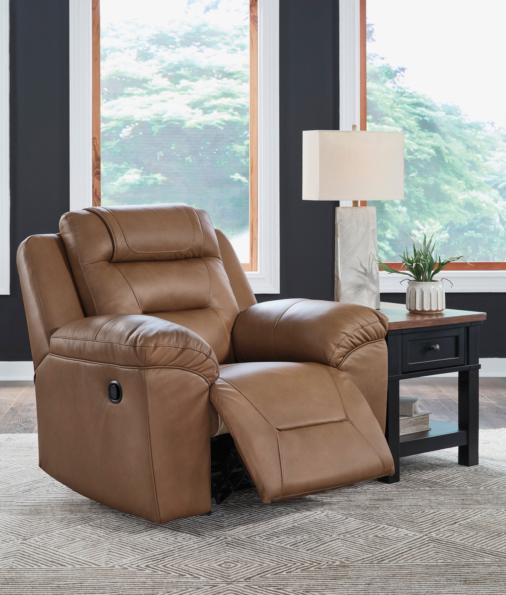 Beaman Peak Toffee Recliner - Ornate Home