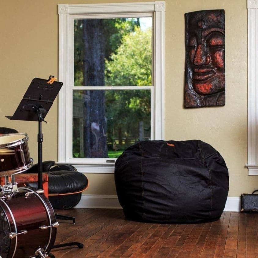 Bean Bag - Full - Faux Leather - Ornate Home