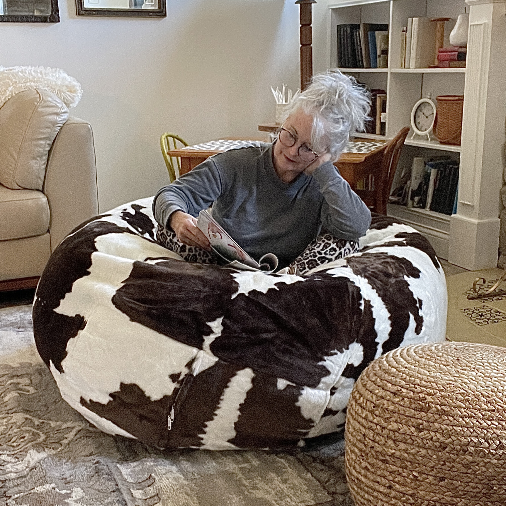 Bean Bag - King - Faux Fur - Ornate Home