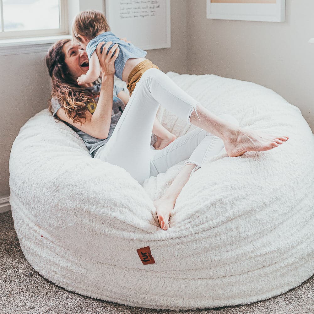 Bean Bag - King - Faux Fur - Ornate Home