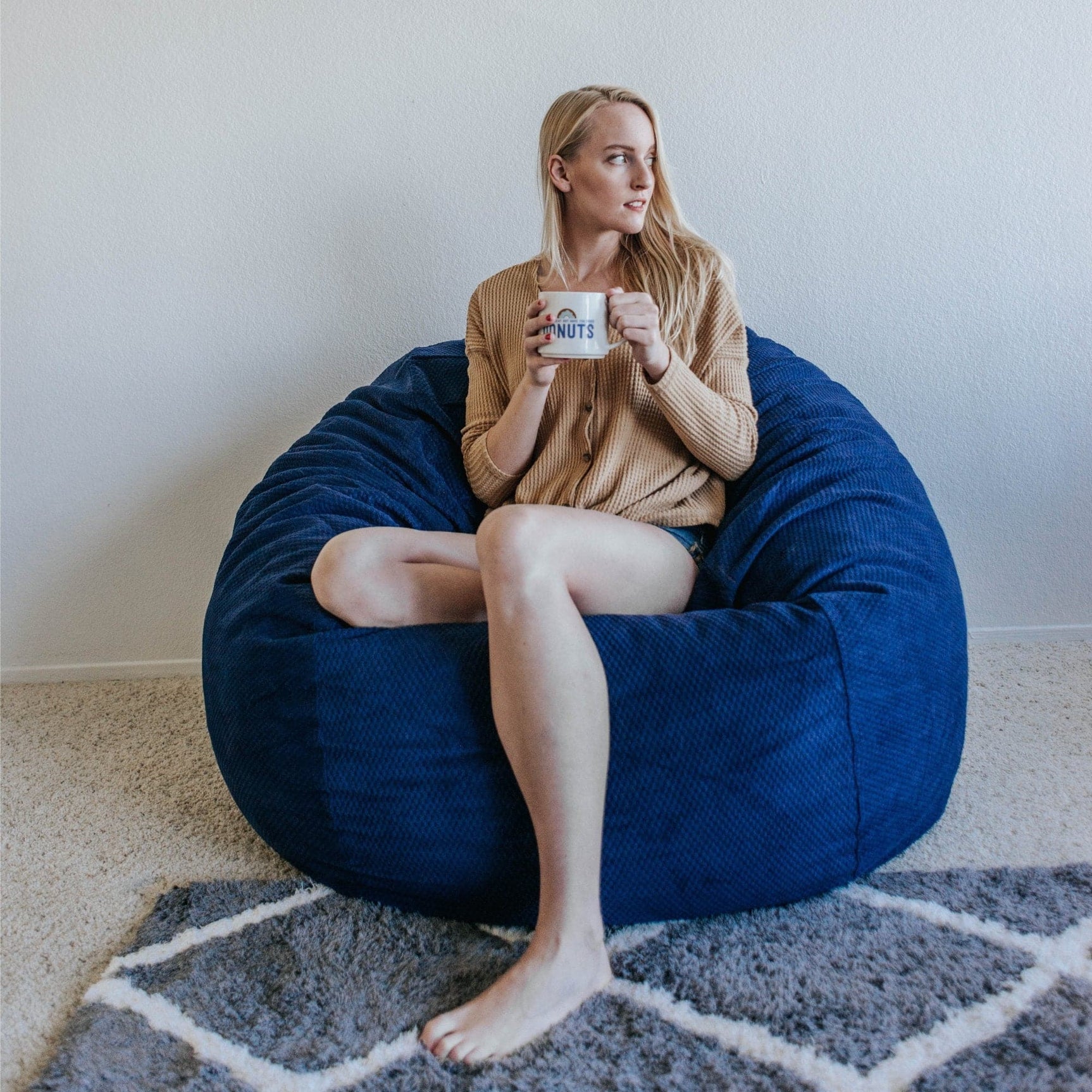 Bean Bag - Queen - Chenille - Ornate Home
