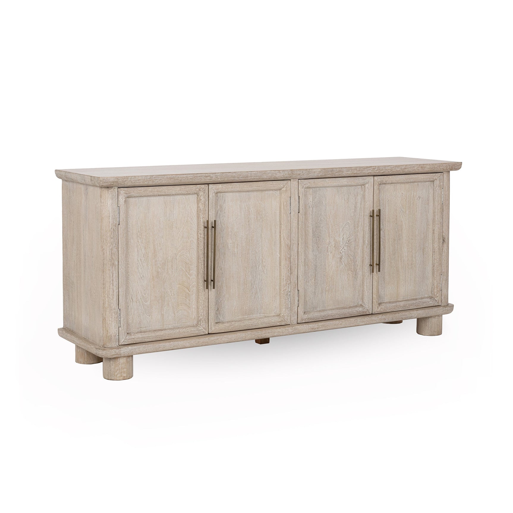 Beau Beige 4 Door Buffet - Ornate Home