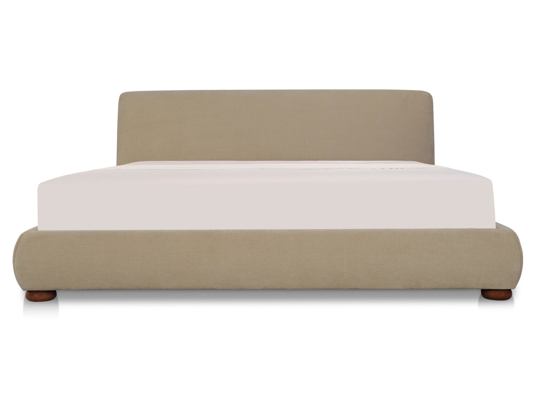 Beau Warm Beige Queen Storage Bed - Ornate Home