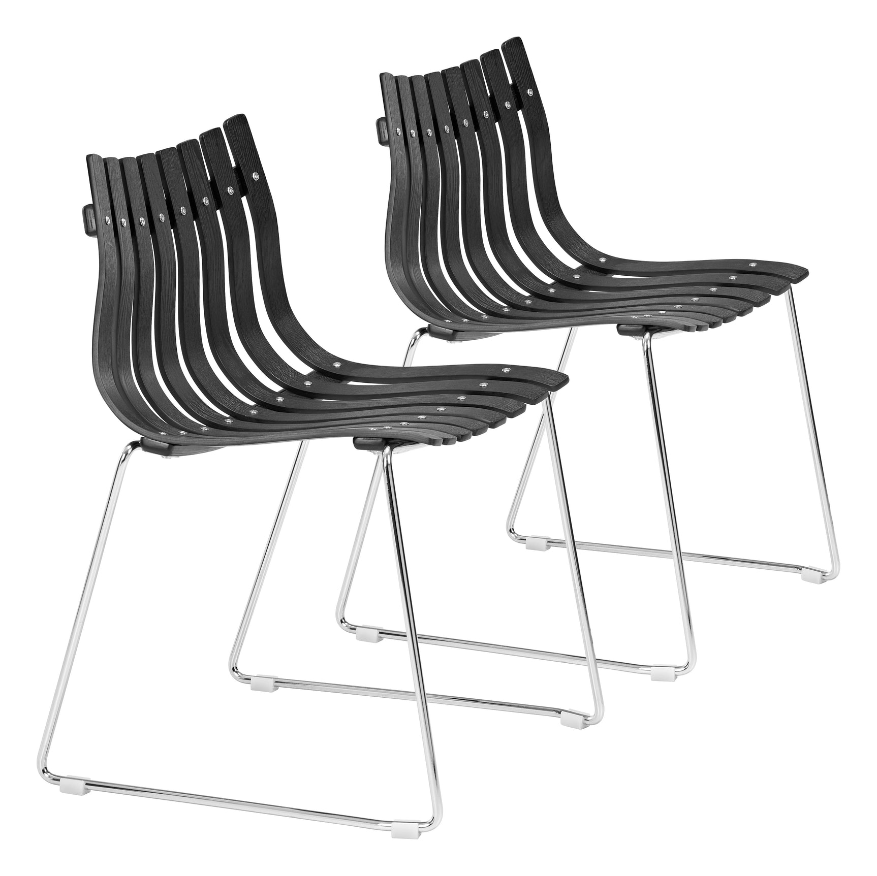 Beaufort Black Dining Chair (Set of 2)