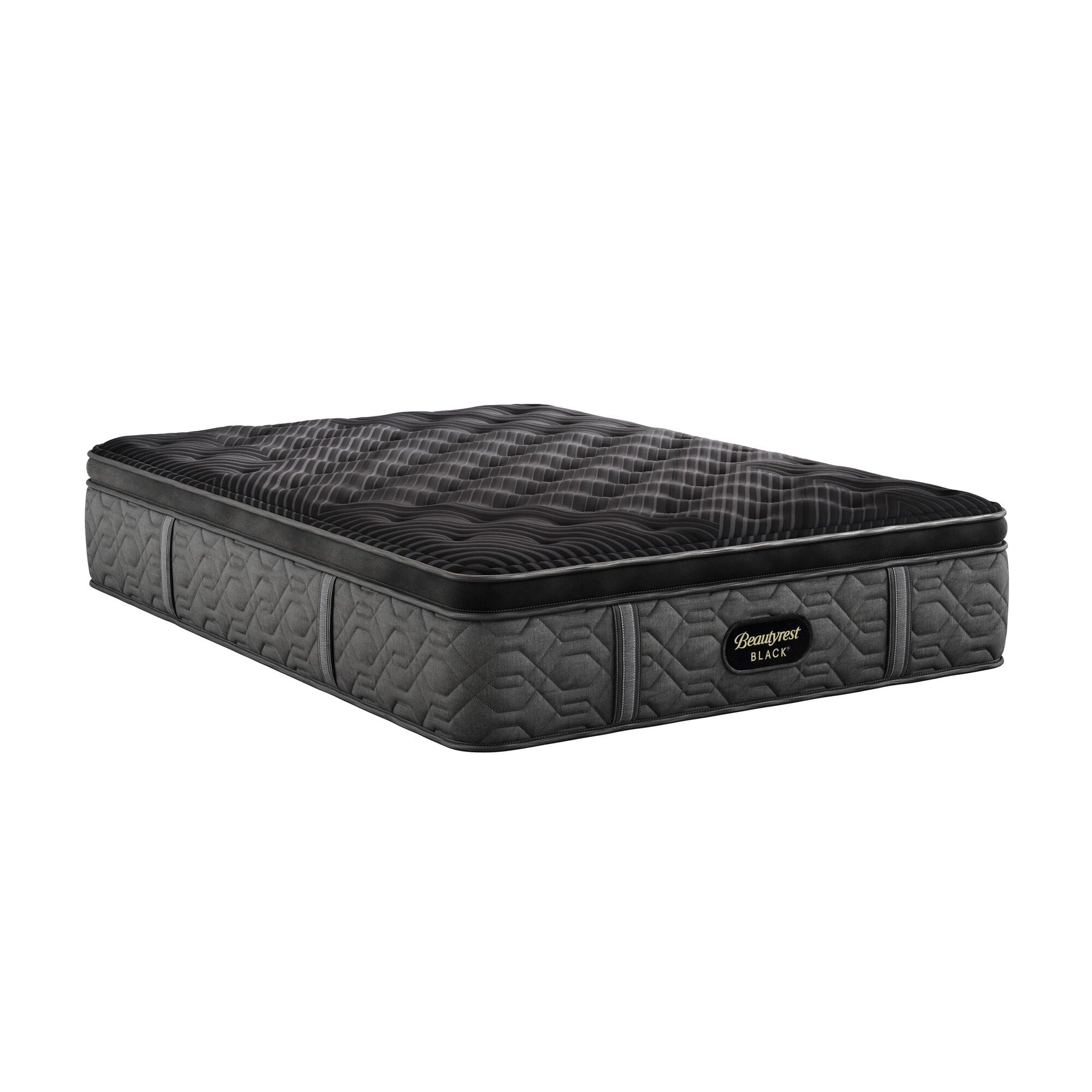 Beautyrest Black Series One 14.75" Medium Pillow Top Innerspring Split Cal King Mattress (Set of 2) - Ornate Home