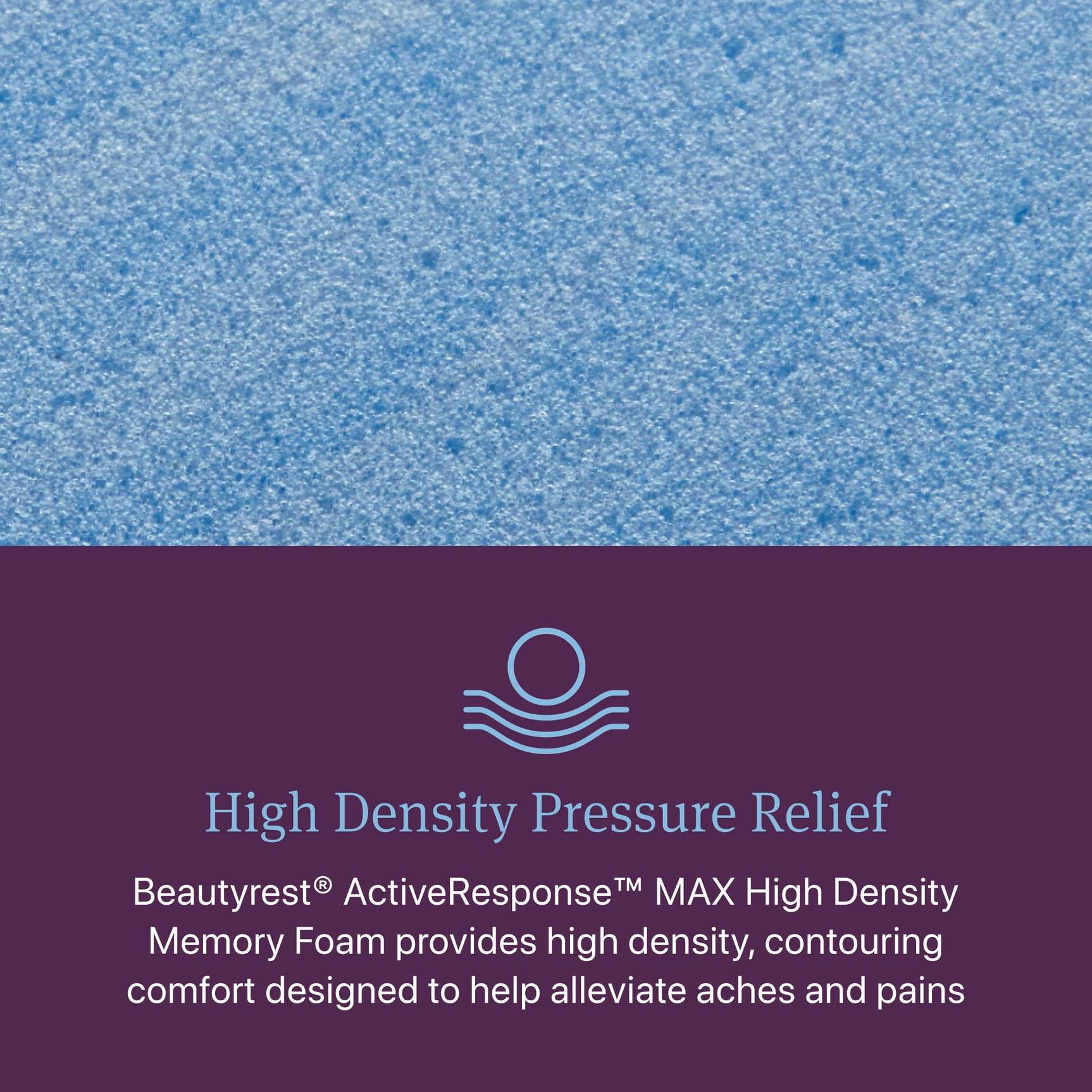 Beautyrest World Class Level Three Gray/Dark Blue Hybrid Cal King Plush Mattress - Ornate Home