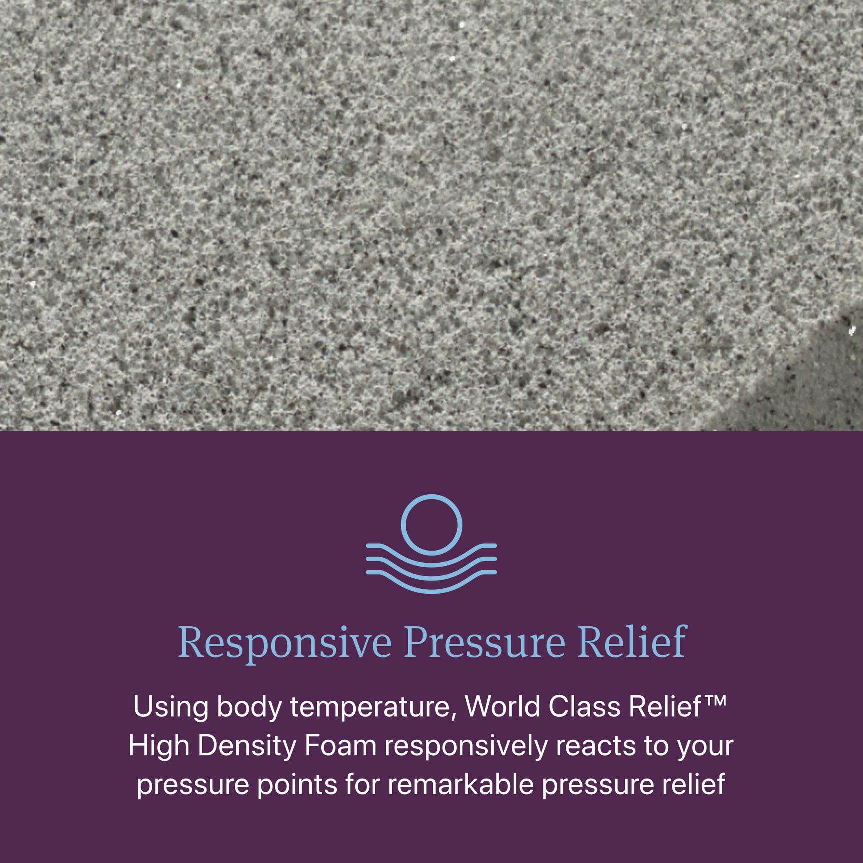 Beautyrest World Class Level Three Gray/Dark Blue Hybrid Twin XL Medium Mattress - Ornate Home