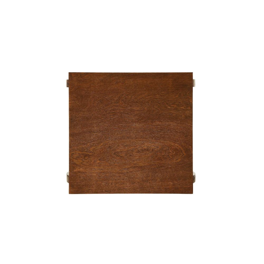 Becci Walnut End Table - Ornate Home