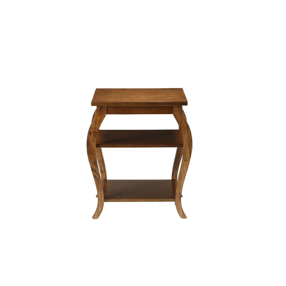 Becci Walnut End Table - Ornate Home