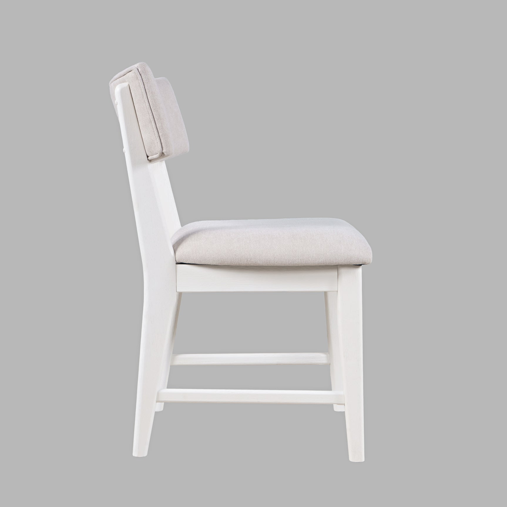 Beck White Chair (Set of 2) - Ornate Home