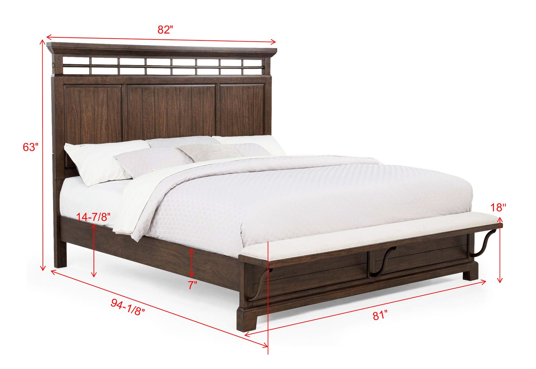 Beckett Brown Bedroom Set - Ornate Home