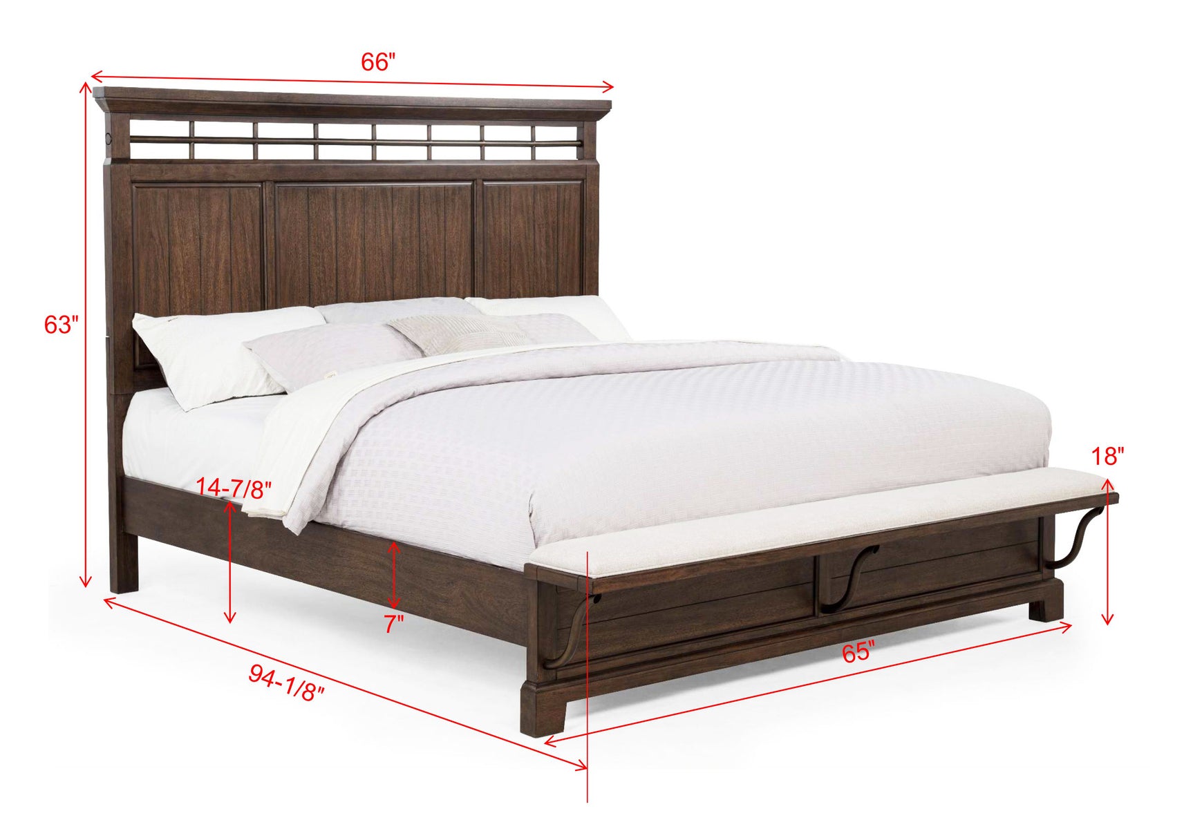Beckett Brown Bedroom Set - Ornate Home