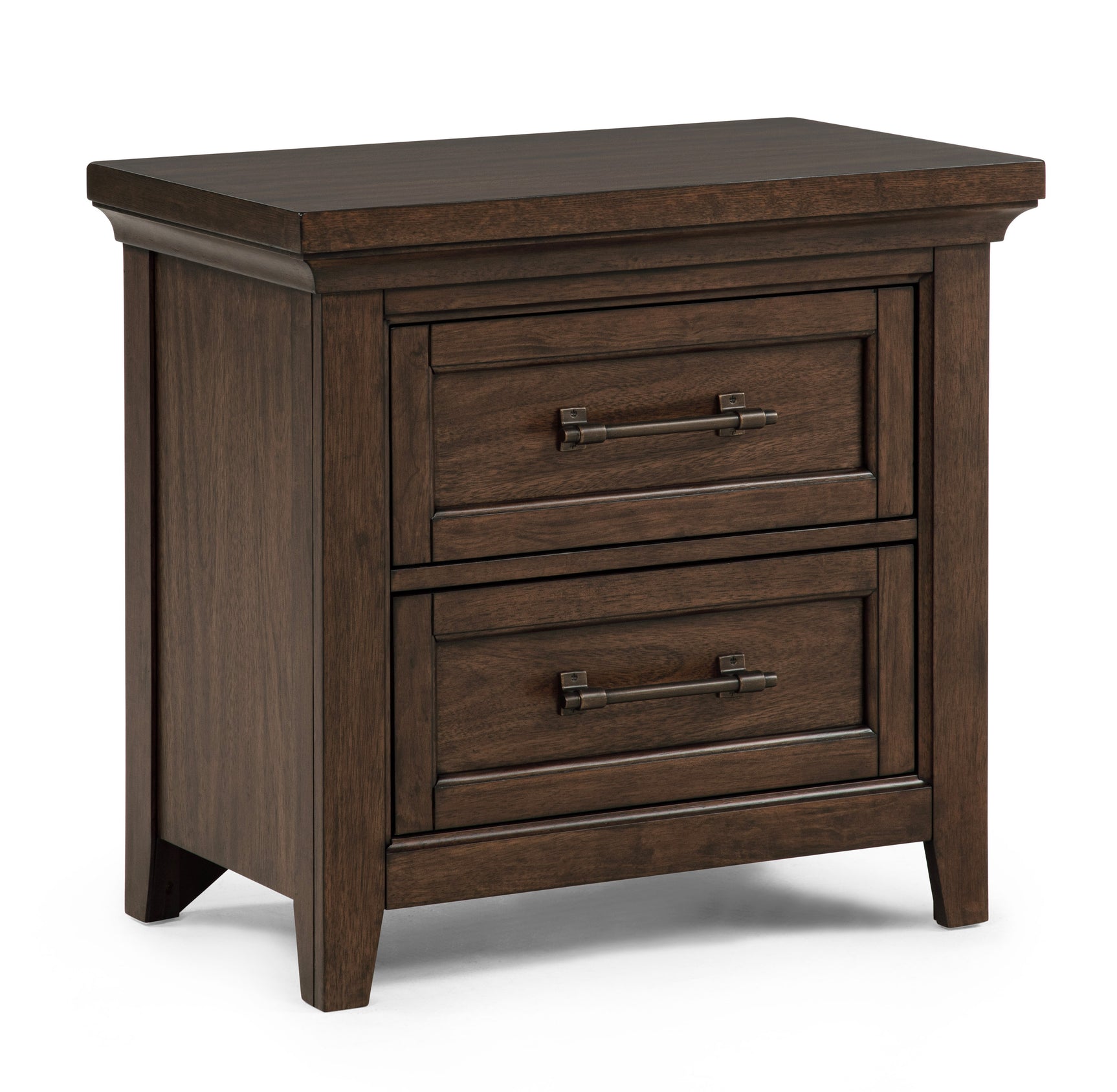 Beckett Brown Nightstand - Ornate Home