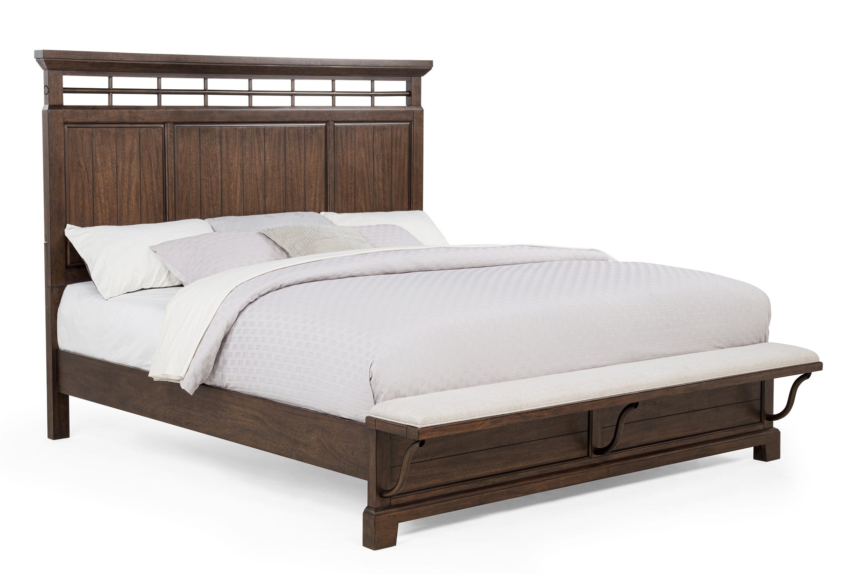 Beckett Brown Queen Bed - Ornate Home