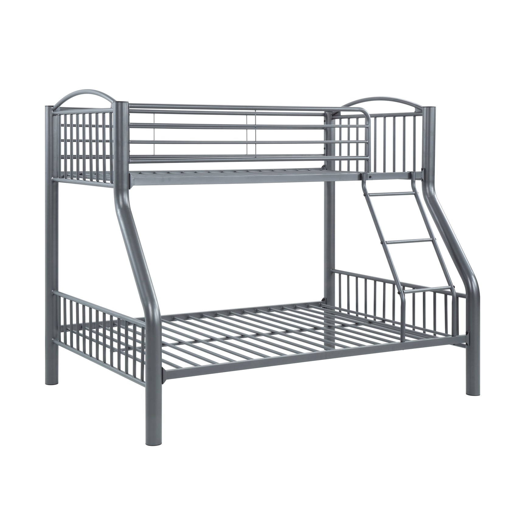 Beckett Gray Twin/Full Bunk Bed - Ornate Home