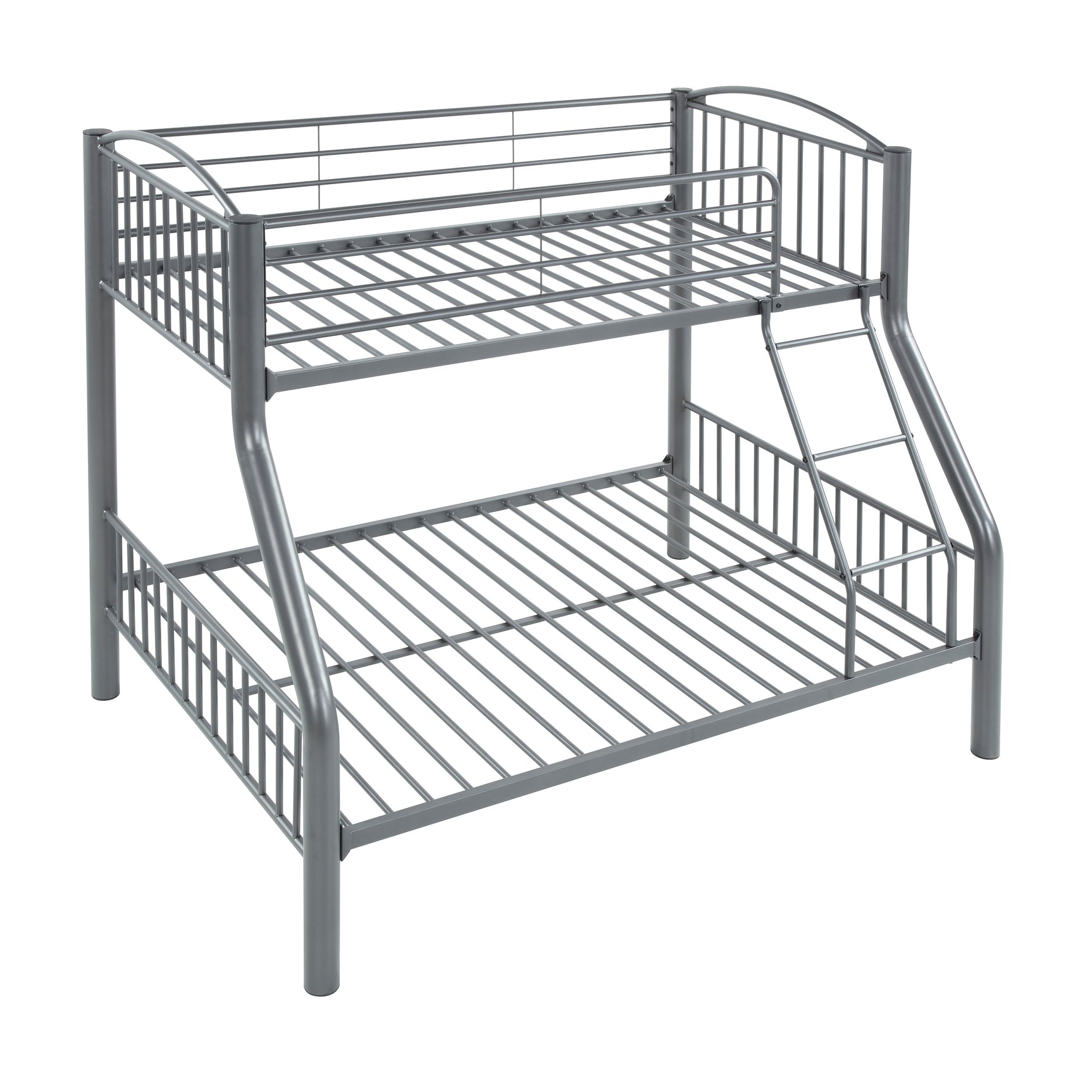 Beckett Gray Twin/Full Bunk Bed - Ornate Home