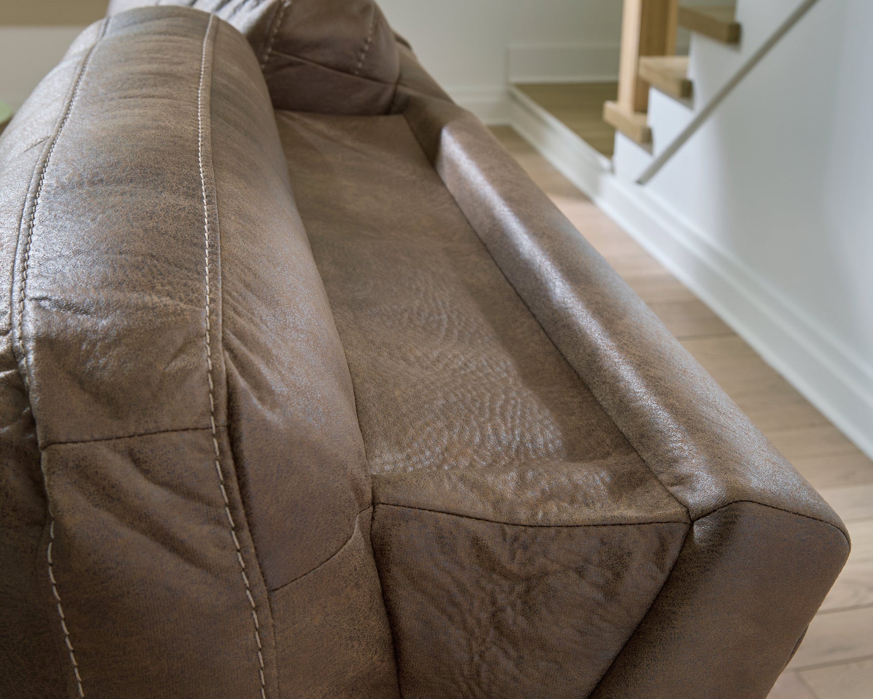 Beckley Place Earth 2 Seat PWR REC Sofa ADJ HDREST (Online Special Price) - Ornate Home