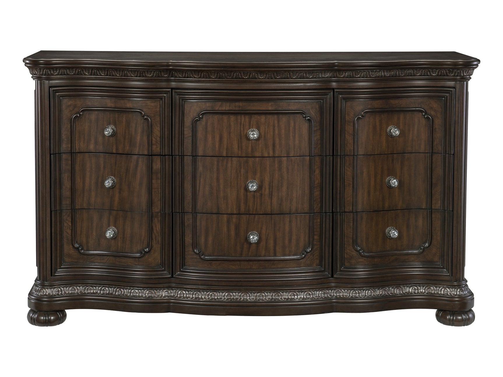 Beddington Dark Cherry Dresser - Ornate Home